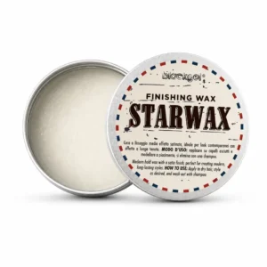 StarWax cera capelli effetto satinato con tenuta media, finish luminoso e styling naturale per tutti i tipi di capelli.