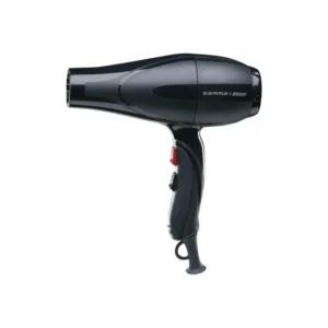 Asciugacapelli professionale Gamma+ 2001 R con impugnatura ergonomica, alta temperatura e finitura antiscivolo, progettato per un'asciugatura rapida e uno styling professionale.