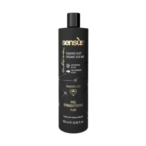 Pre Straightening Fluid Alisa fluido pre-trattamento lisciante con polvere di diamante e miscela di acidi organici, ideale per rimuovere residui e preparare i capelli ai trattamenti professionali.