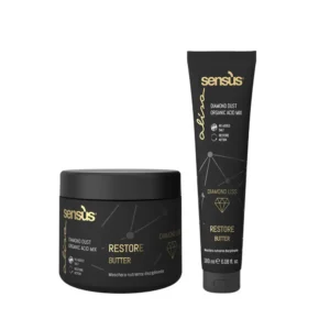Restore Butter Alisa burro ristrutturante per capelli danneggiati e sensibilizzati, ideale per nutrire intensamente la fibra capillare e donare morbidezza, elasticità e luminosità.
