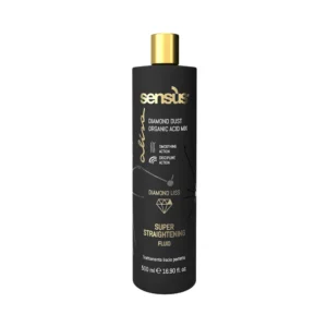 Super Straightening Fluid Alisa trattamento lisciante professionale con estratto di diamante e mix di acidi organici, ideale per ottenere capelli lisci, disciplinati e facili da gestire.