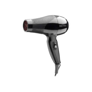 Mini 7005 asciugacapelli professionale da viaggio Gamma+ compatto da 1000 W con griglia rivestita in Tormalina, doppia velocità e temperatura, beccuccio concentratore e mini diffusore.