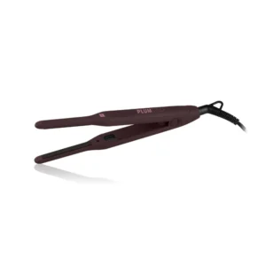 Piastra professionale Plum Stilo con piastre sottili in ceramica e tormalina da 7 x 75 mm e temperatura regolabile da 50°C a 230°C.