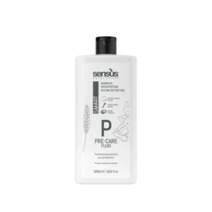 Smart Pre-Care Fluid trattamento protettivo pre-permanente con olio di mandorle, proteine del grano, proteine del riso e proteine della soia, ideale per preparare i capelli ai servizi tecnici professionali.